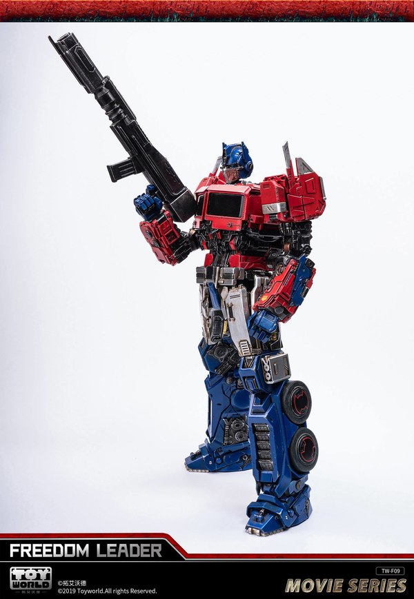 Toy World Tw F09 Freedom Leader Unofficial Movie Scale Cybertron Optimus Prime  (8 of 34)